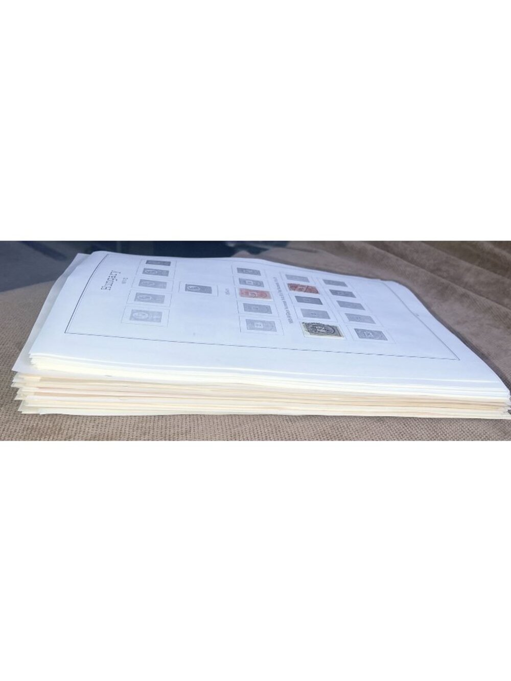 Vintage Hungary Stamp Collection 1688 Stamps 1874-1985 Mint & Used Huge Lot Earl
